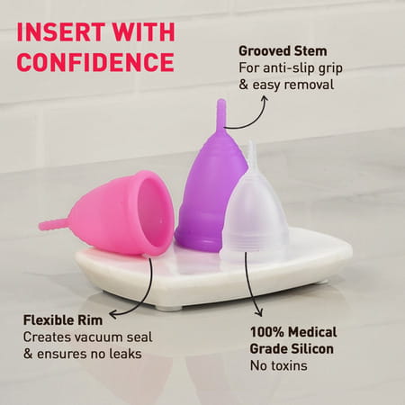 Sirona Pro Reusable Menstrual Cup For Women - Small