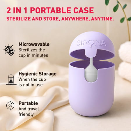 Sirona Pro Reusable Menstrual Cup For Women - Small