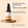 Nirvasa 20% Vitamin C Face Serum For Glowing Skin Face Serum | Skin Brightening Serum (30 Ml)