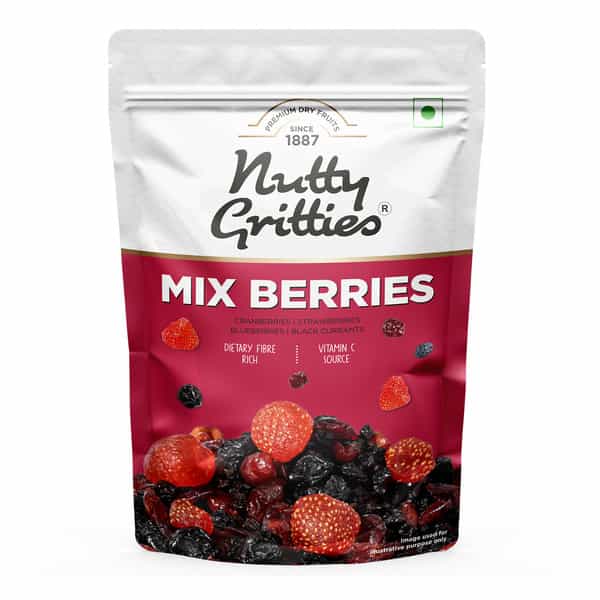 Nutty Gritties Mix Berries - 200G