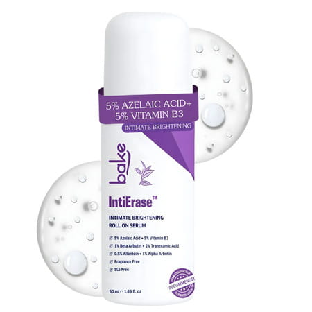 Bake Intierase Intimate Brightening Roll-On Serum 50 Ml
