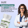 Inlife Spirulina Tablet 2000 Mg | Green Superfood Supplement | Protein Fiber Antioxidants - 120N