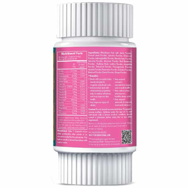 Herbal Hills Herbal Hills Her Hormonal Balance Capsule - Women's Health Support - 60 Capsules