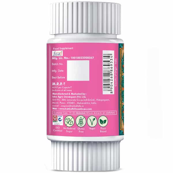 Herbal Hills Herbal Hills Her Hormonal Balance Capsule - Women's Health Support - 60 Capsules