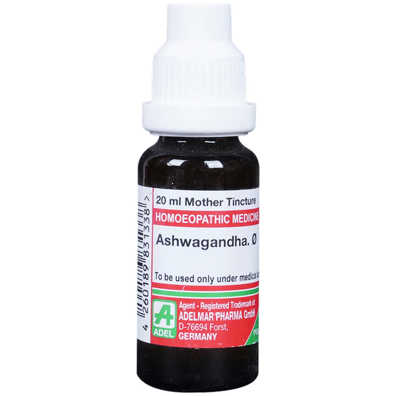 Adel Ashwagandha Mother Tincture Q 20 Ml