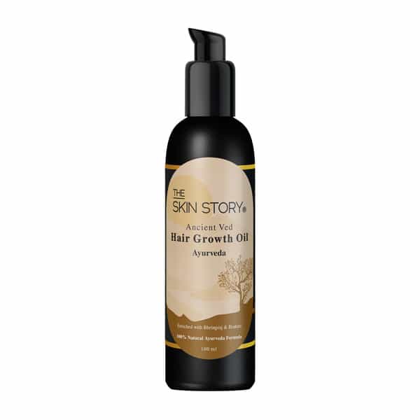The Skin Story 100% Natural Ayurvedic Hair Oil With Amla For Hair Growth | Reduced Hair Fall 100Ml