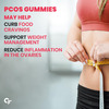 Carbamide Forte Pcos Orange Flavour Gummies For Women With 40:1 Ratio 60 No'S