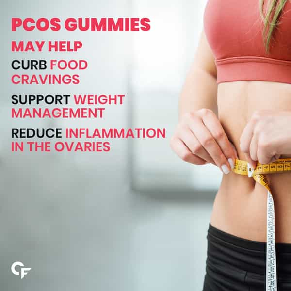 Carbamide Forte Pcos Orange Flavour Gummies For Women With 40:1 Ratio 60 No's