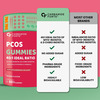 Carbamide Forte Pcos Orange Flavour Gummies For Women With 40:1 Ratio 60 No'S