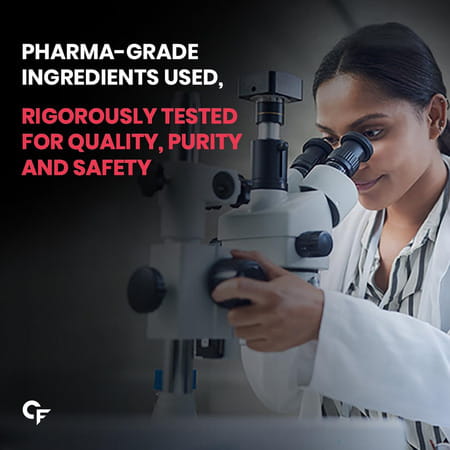 Carbamide Forte Pcos Orange Flavour Gummies For Women With 40:1 Ratio 60 No'S