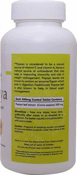 Al-Ayurvedic Life Papaya 120 Tablets Pack Of 2