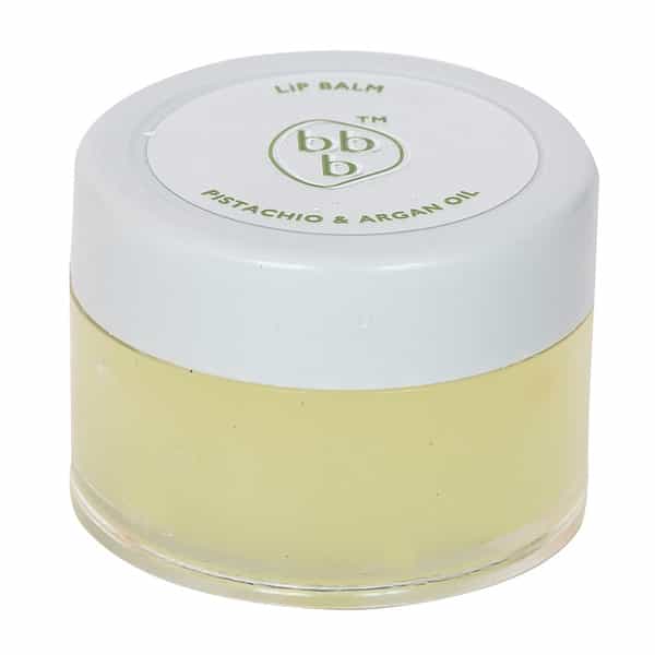 Bbb Better Body Bombay Pistachio & Argan Oil Lip Balm | For Dry | Cracked Lips (10Gms)