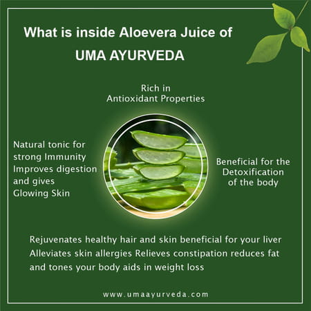Uma Ayurveda Aloevera Ayurvedic Shake 1L