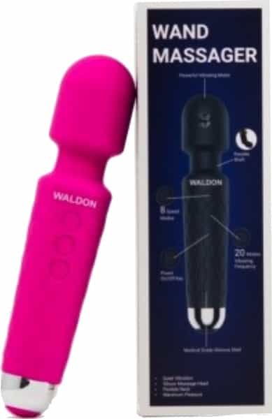 Dr. Odin Wand Massager (Pink)-Wm-7001