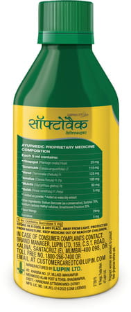 Softovac Liquifibre Mango Flavour Sugar Free Bottle Of 225Ml Liquid