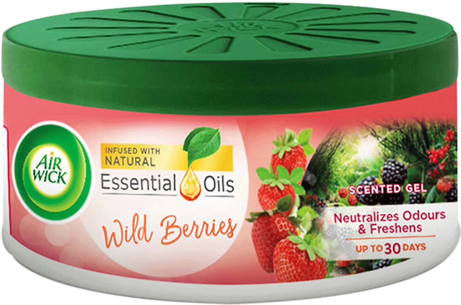 Airwick Air Freshener Gel Can Mixed Berries Suitable For Home Car & Office - 70g