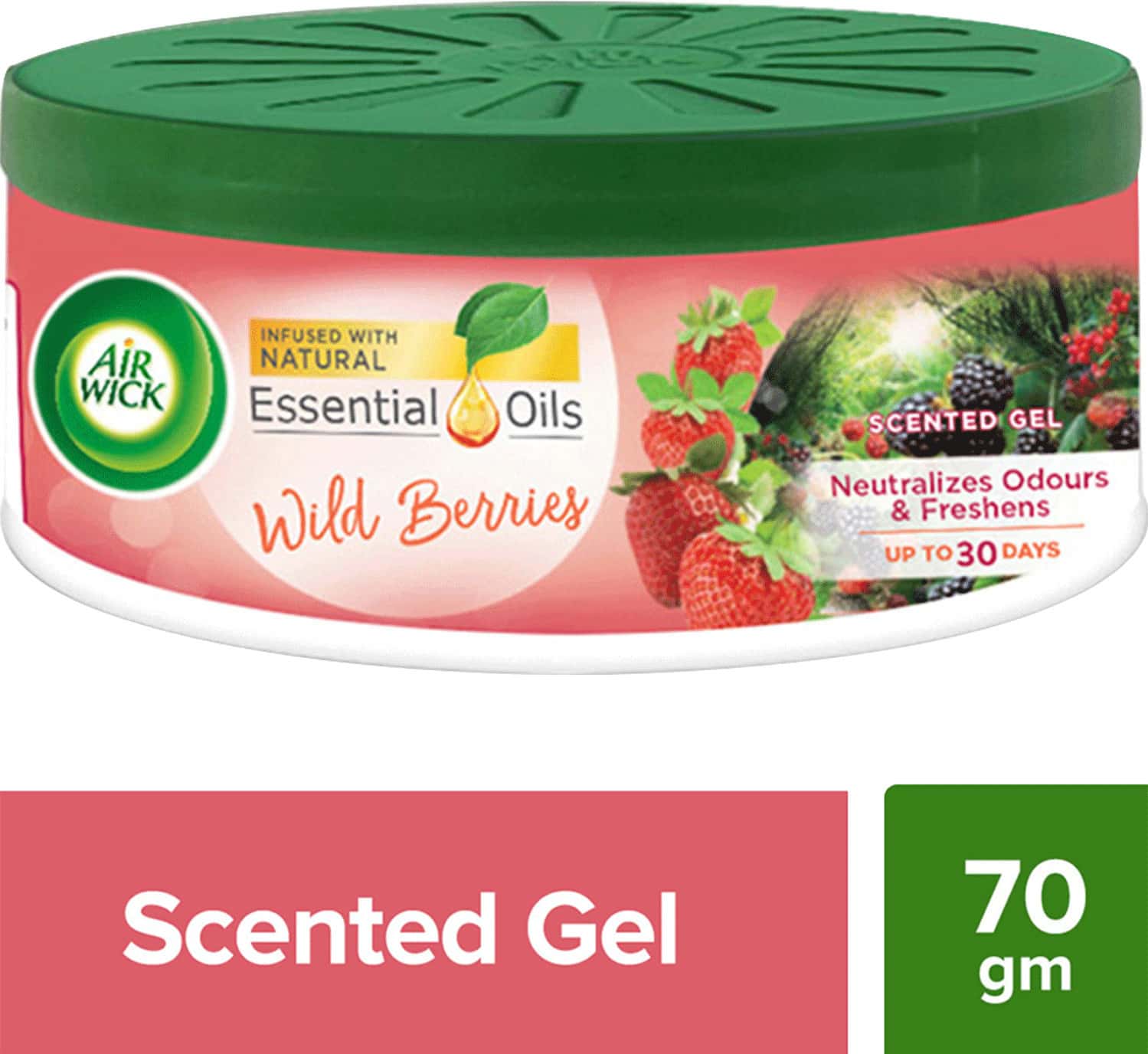 Buy AIRWICK AIR FRESHENER GEL CAN MIXED BERRIES SUITABLE FOR HOME CAR