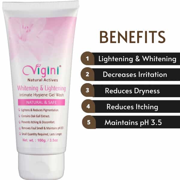 Vigini Vaginal V Intimate Whitening Feminine Hygiene Gel, Breast Enlargement Bust Firming Tightening