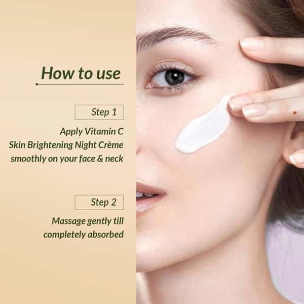 Lotus Botanicals Skin Brightening Night Cream | Vitamin C | 50G