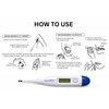 Healthy Wind Digital Oral Thermometer For Fever | High Accuracy |Digital Display | Water Resistance