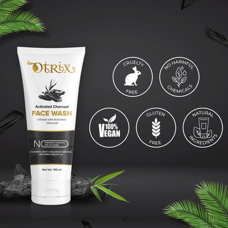 Otrix Activated Charcoal Face Wash