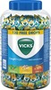 Vicks Cough Drops Jar Of 1180+120 Ginger Flavor Anaesthetic & Cough Suppresant Lozenges