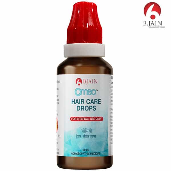 Bjain Omeo Hair Care Drops 30Ml | Supports Hair Growth | Hair Strength & Wellness Internal Use Only
