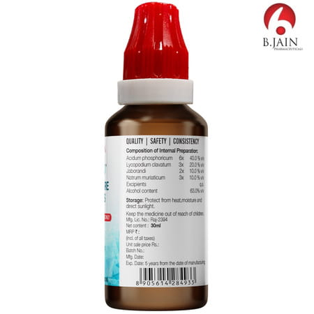 Bjain Omeo Homeopathic Hair Care Drops - Internal - 30ml