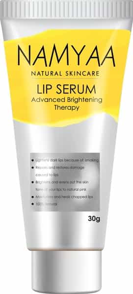 Namyaa Natural Lip Serum/Balm/Lightener/Moisturizer - 30 G
