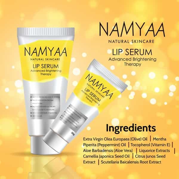 Namyaa Natural Lip Serum/Balm/Lightener/Moisturizer - 30 G