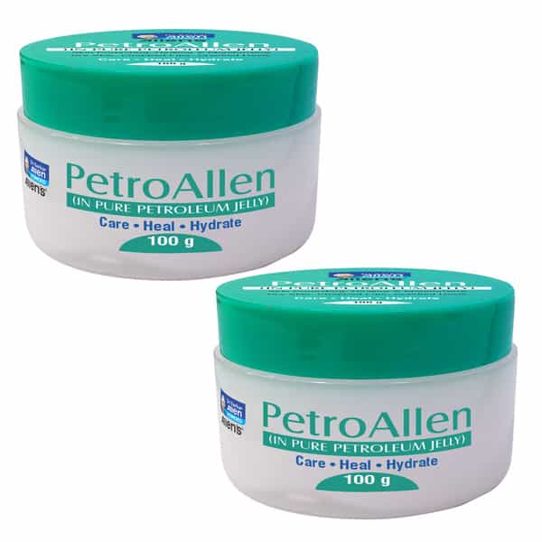 Petroallen Pure Petroleum Jelly Original (100 Gm X 2 Packs)