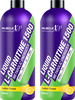 Musclexp Liquid L-Carnitine 1500 Metabolic Energizer No Added Sugar Lemon Flavor - 450Ml X2