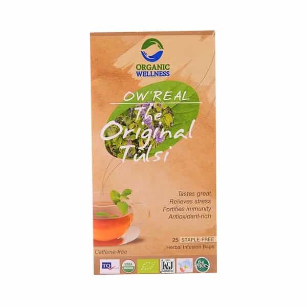 Organic Wellness Owreal Original Tulsi Tea 25 Bag