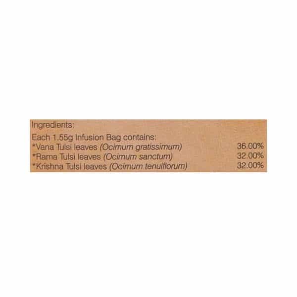 Organic Wellness Owreal Original Tulsi Tea 25 Bag