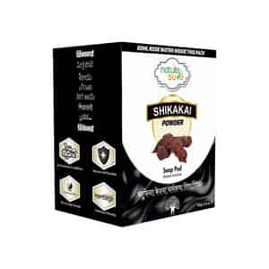 Nature Sure Shikakai Powder 100g With Rose Water 50ml - 1 Pack