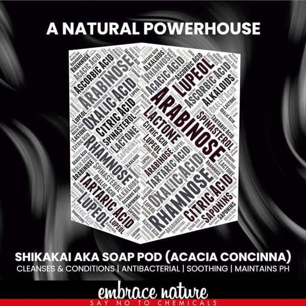 Nature Sure Shikakai Powder 100G With Rose Water 50Ml - 1 Pack