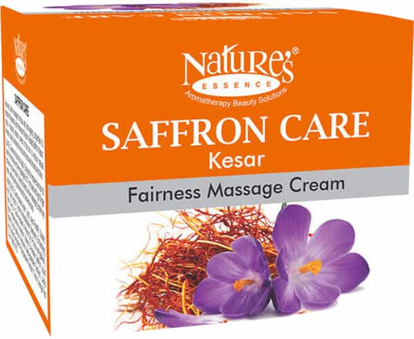 Nature's Essence Saffron Care Kesar Massage Cream - 100 Gm