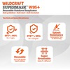 Wildcraft Supermask W95+ Reusable Outdoor Respirator Mask Anti-Bacterial Anti-Pollution M Grey