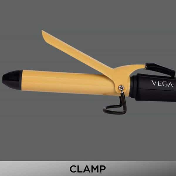 Vega Ease Curl 25 Mm Barrel Hair Curler (Vhch-02) Beige