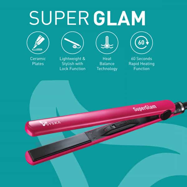 Syska Cpf7000 Personal Care Appliance Combo (Hair Straightener Hair Dryer Hair Curler)