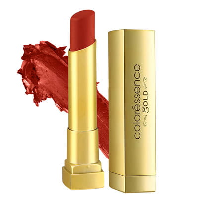 Coloressence Matte Intense Lip Color Non Sticky Waterproof Satin Finish Lipstick - Tangerine Rush 8g