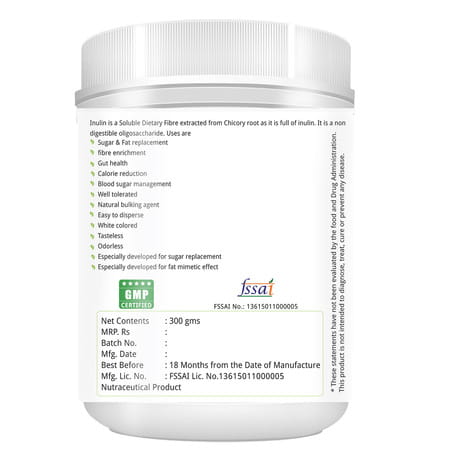 Natures Velvet Inuline Powder 300gms