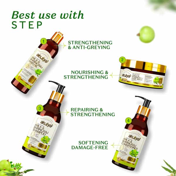 Atulya Amla Bhringraj Hair Mask 200 Gm