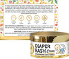 Mom & World Baby Diaper Rash Cream - With Shea Butter Moroccan Argan Oil Aloevera 50 G