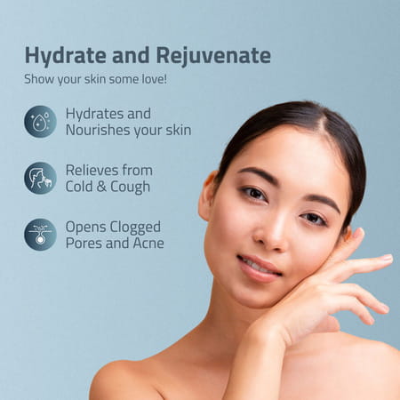 Medtech Aquamist 3 In 1 Face Steamer And Steam Inhaler For Cold & Cough | Vaporizer | Facial Steamer