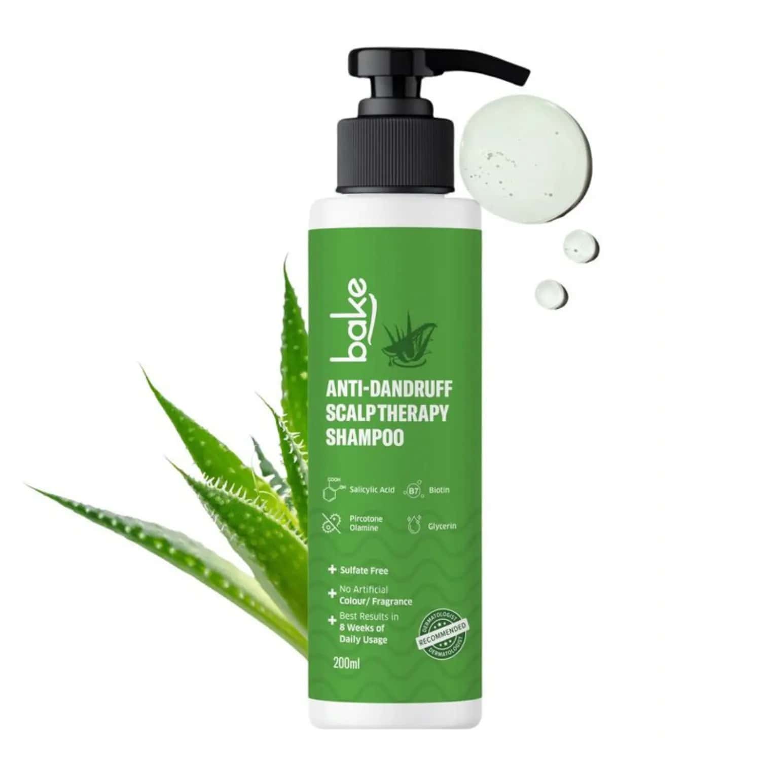 Bake 2% Salicylic Acid Anti-Dandruff Shampoo For Itchy Scalp (200ml)