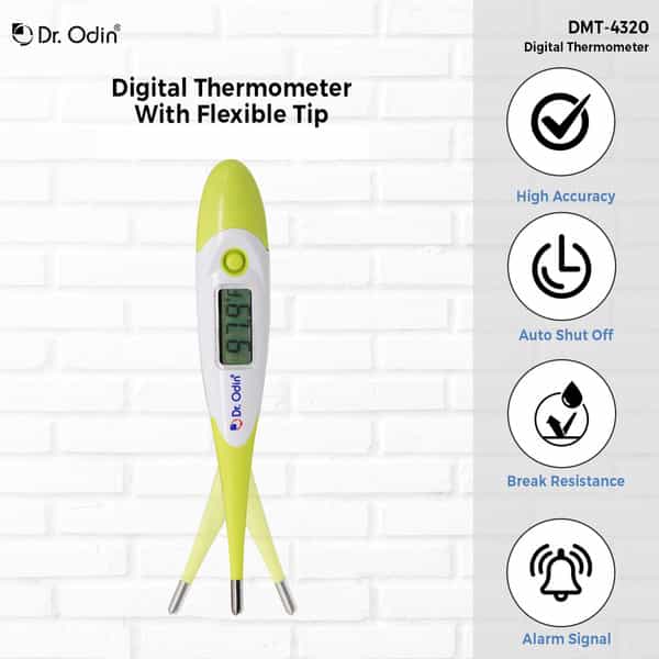 Dr. Odin Medical Digital Thermometer (Green)