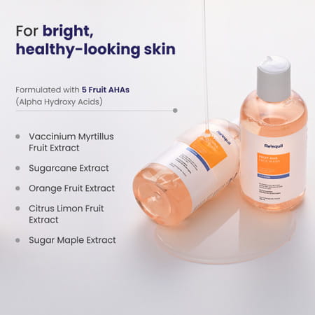 Re'Equil Fruit Aha Face Wash 200ml