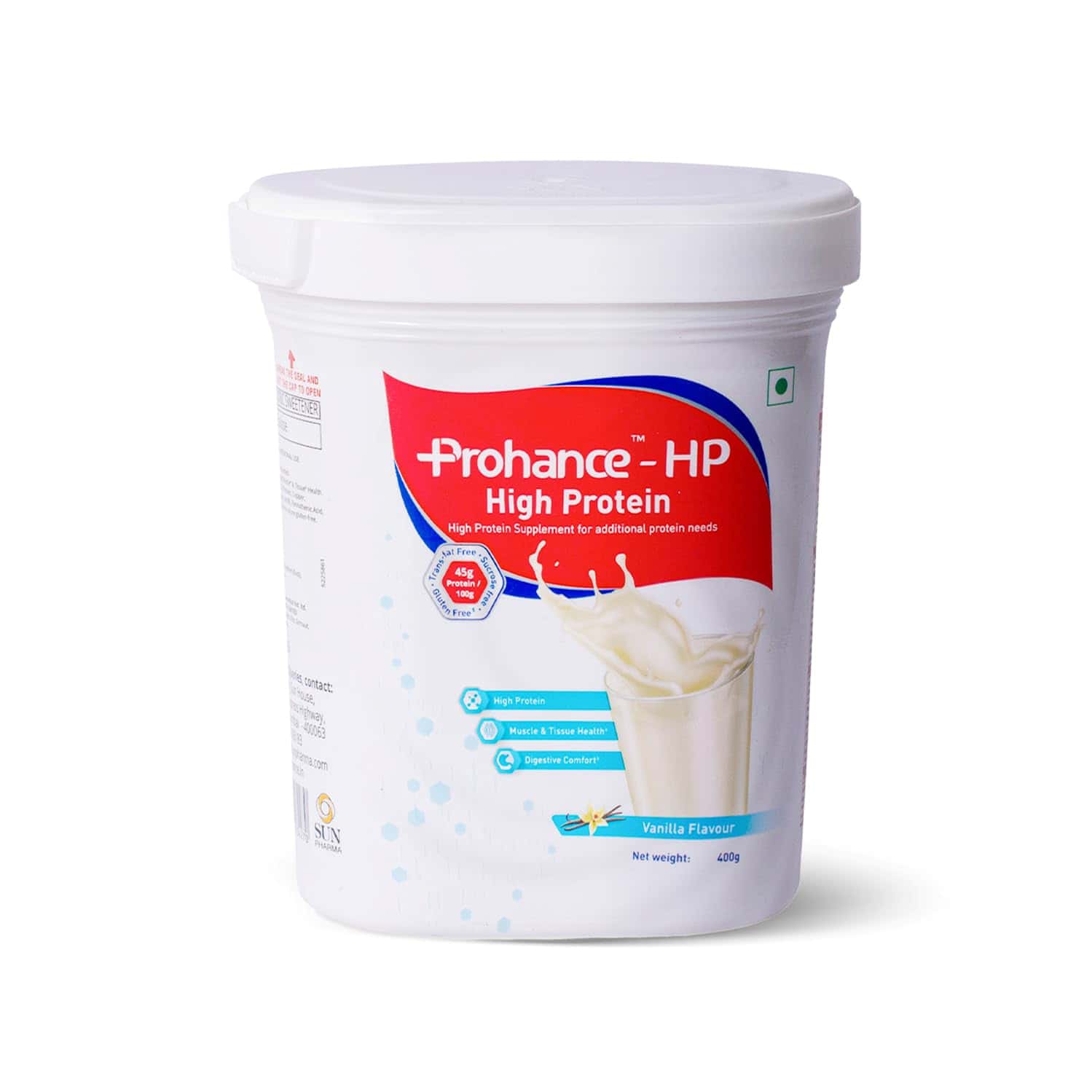 Prohance Hp (High Protein) | Vanilla Flavour | Jar | Oral Powder | 400 G