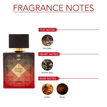 Ajmal Amber Magic Edp 100ml Perfume For Men And Classic Oud Cp Oil Oudh 10ml For Unisex